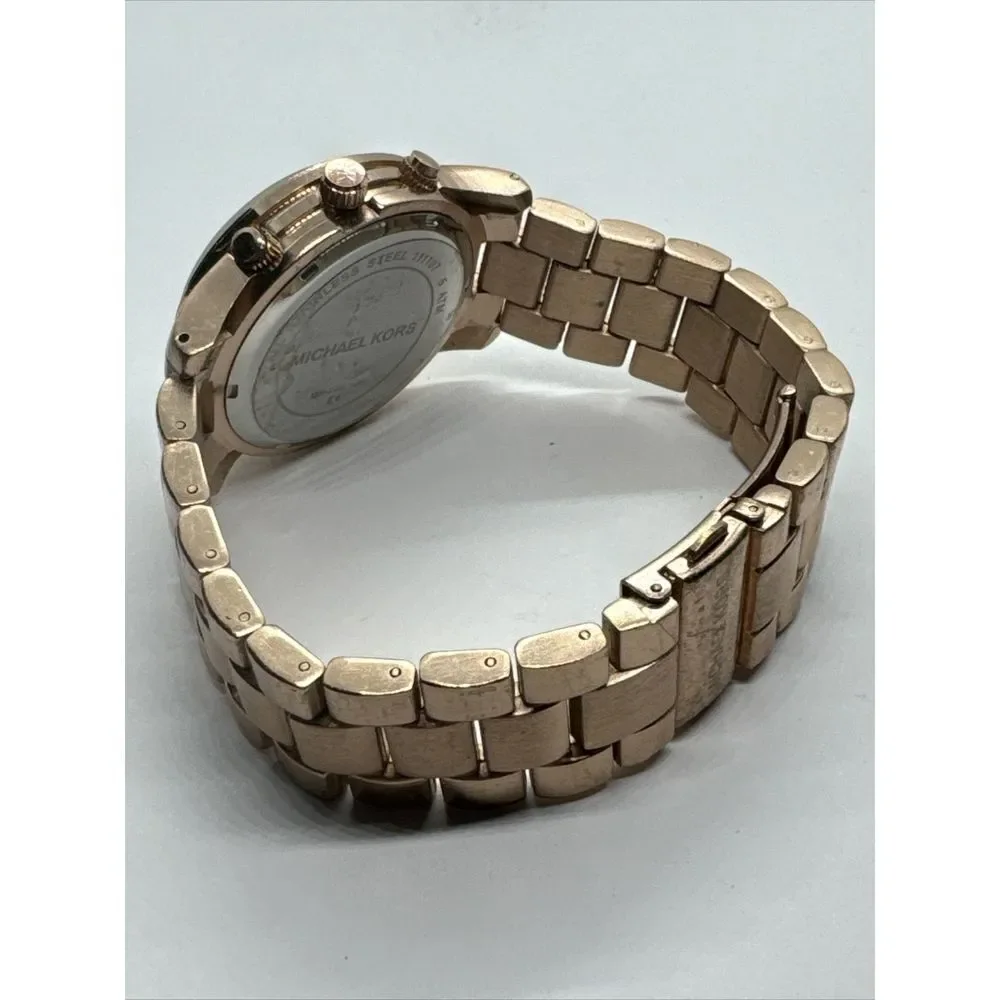 Michael Kors MK769126 Women's Rose Gold Stainless Steel Analog Dial Watch JNA747